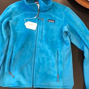 Patagonia zip up fleece nwt